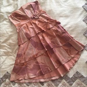 Anthropologie Tiered Cocktail Dress